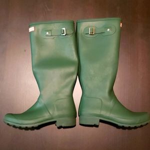 Green Hunter Boots